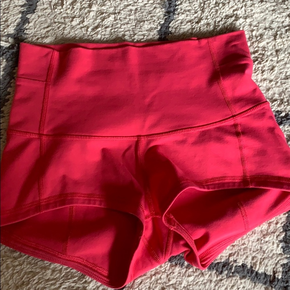Lululemon High Rise Booty Shorts